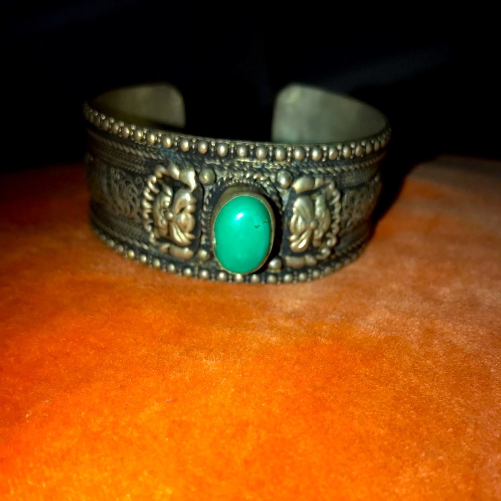 Turquoise cuff bracelet